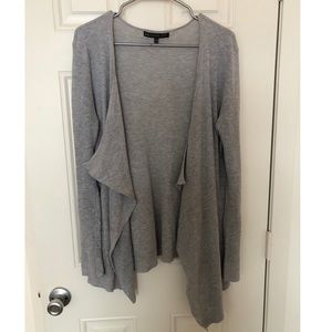 Gray cardigan